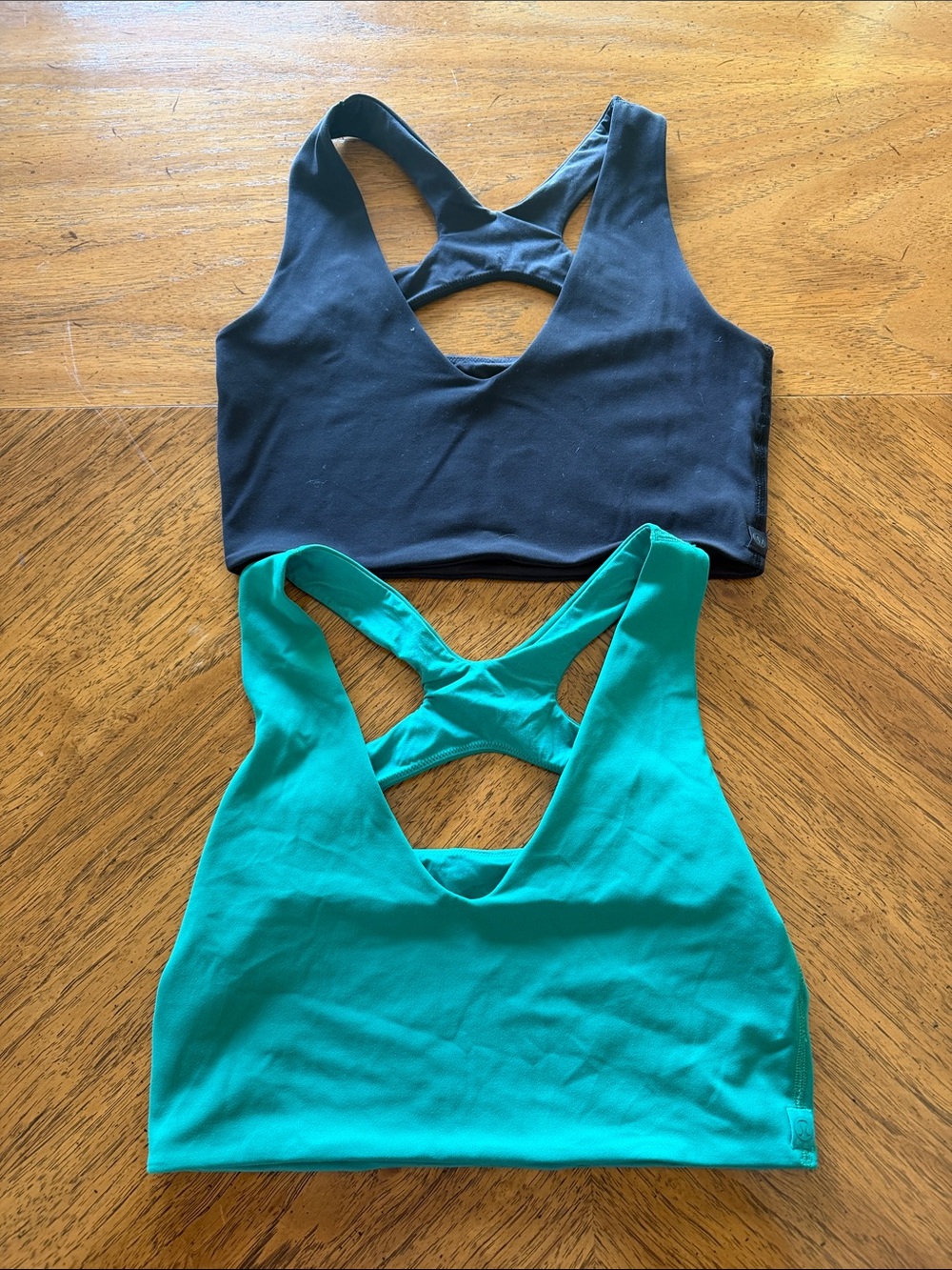 Two Lululemon Align Bras